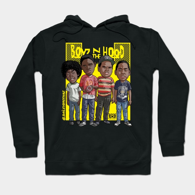 Kidz N Tha Hood Hoodie by BaileyBrothaz